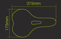 saddle size